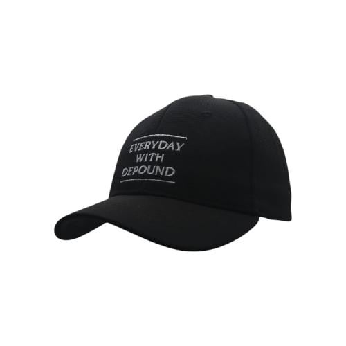 كاب ربع أسود شبك