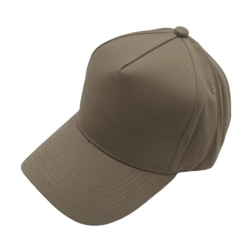 كاب كاكي  مقوس ل الطباعه و التطريز والزي الموحد (بدون خط من الامام )