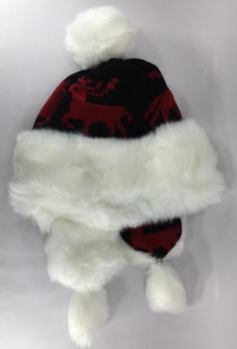 ايس كاب روسي احمر مشجر ولادي شتوي-صغير