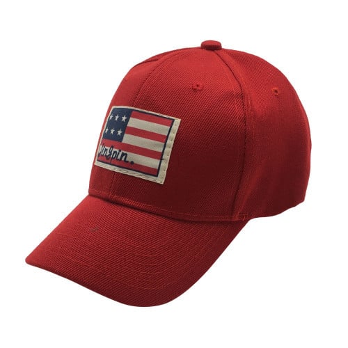 كاب أحمر مقوس