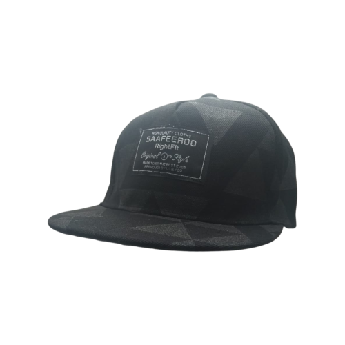 كاب  اسود  مسطح