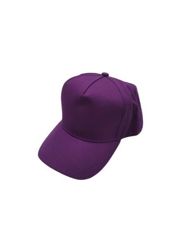 كاب بنفسجي بدون خياطة من الامام