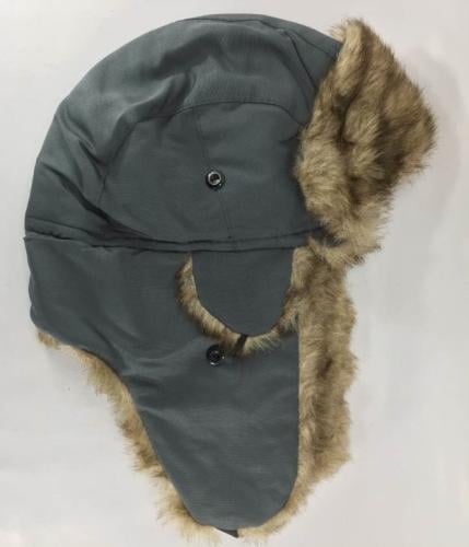 ايس كاب روسي رمادي ولادي شتوي-صغير