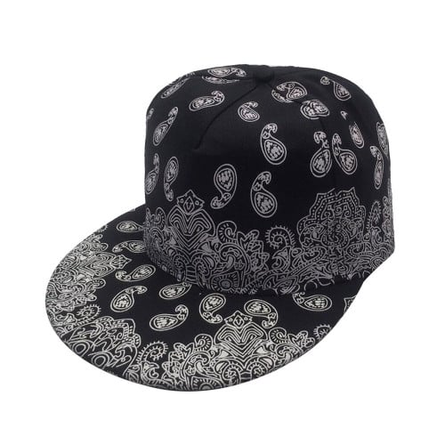 كاب اسود مسطح