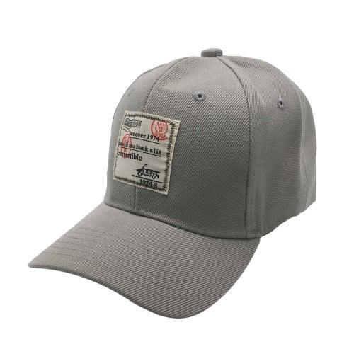 كاب رمادي فاتح (رصاصي فاتح) مقوس