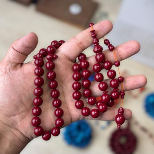 مسباح بكلايت عنابي خراطة الشمور