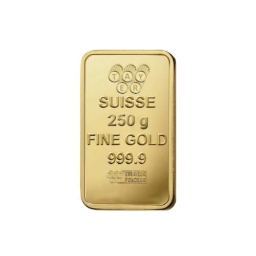 سبيكة ذهب 250 جرام عيار 24