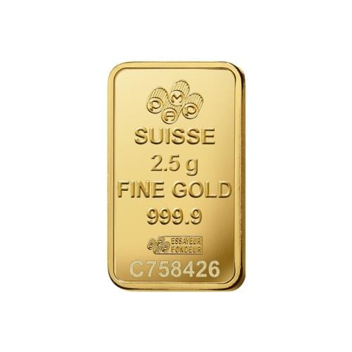 سبيكة بامب السويسرية ذهب 2.5 جرام عيار 24