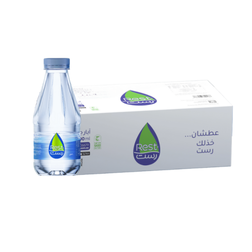مياه رست - حجم 200 مل - كرتون 48 حبة