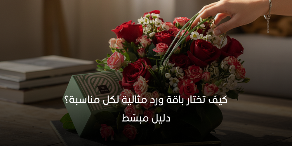 كيف تختار باقة ورد مثالية لكل مناسبة؟ دليل مبسّط 2026