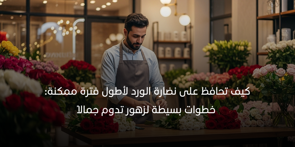 كيف تحافظ على نضارة الورد لأطول فترة ممكنة: خطوات بسيطة لزهور تدوم جمالًا