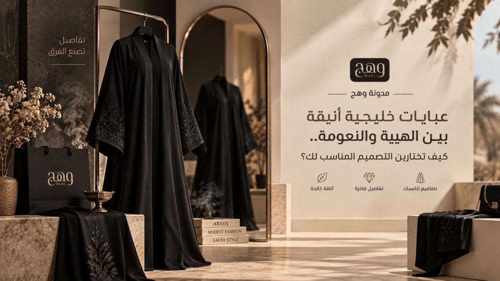 عبايات خليجية أنيقة بين الهيبة والنعومة.. كيف تختارين التصميم المناسب لك؟