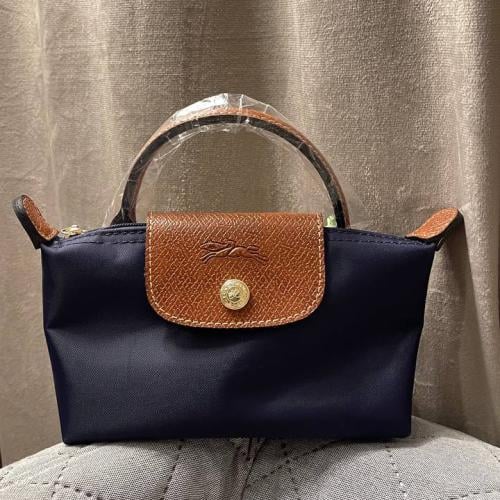 Longchamp XS - كحلي مع الستراب