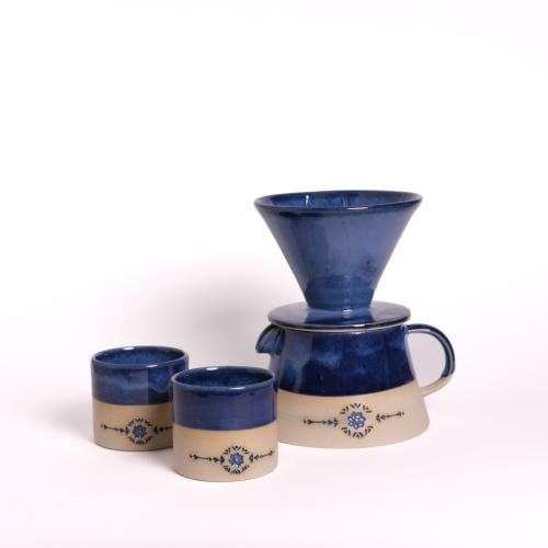 طقم V60 (ازرق)