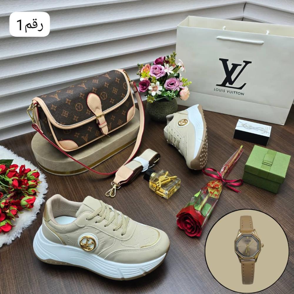 شنط راقيه شكل ماركة لويس فيتون خامه جلديه عالية الجوده