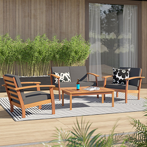 جلسات خارجية خشب