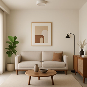 غرفة المعيشة