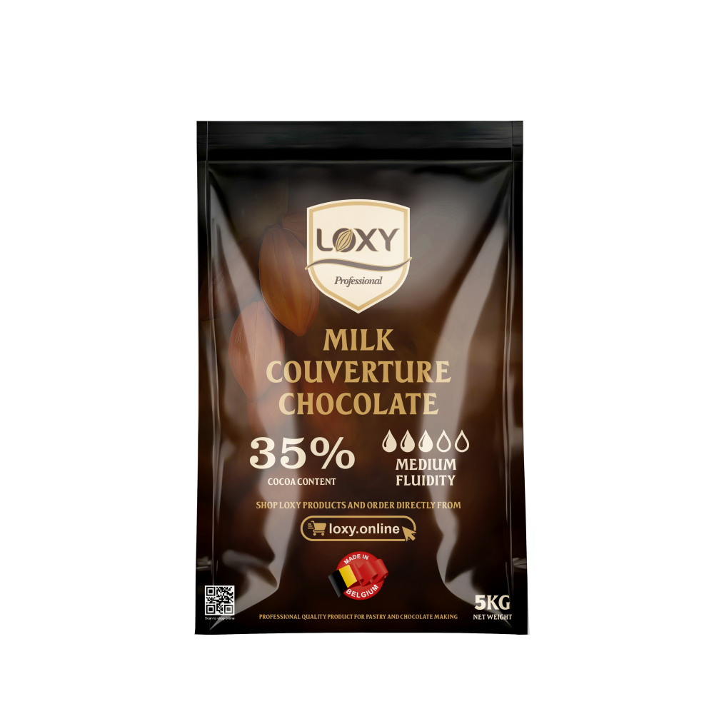 LOXY Milk Couverture Chocolate
