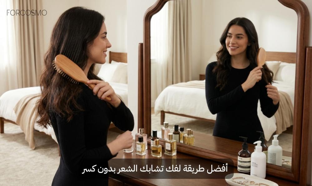 فرشاة فك تشابك الشعر: الدليل الشامل للعناية بالشعر بدون ألم أو تكسر