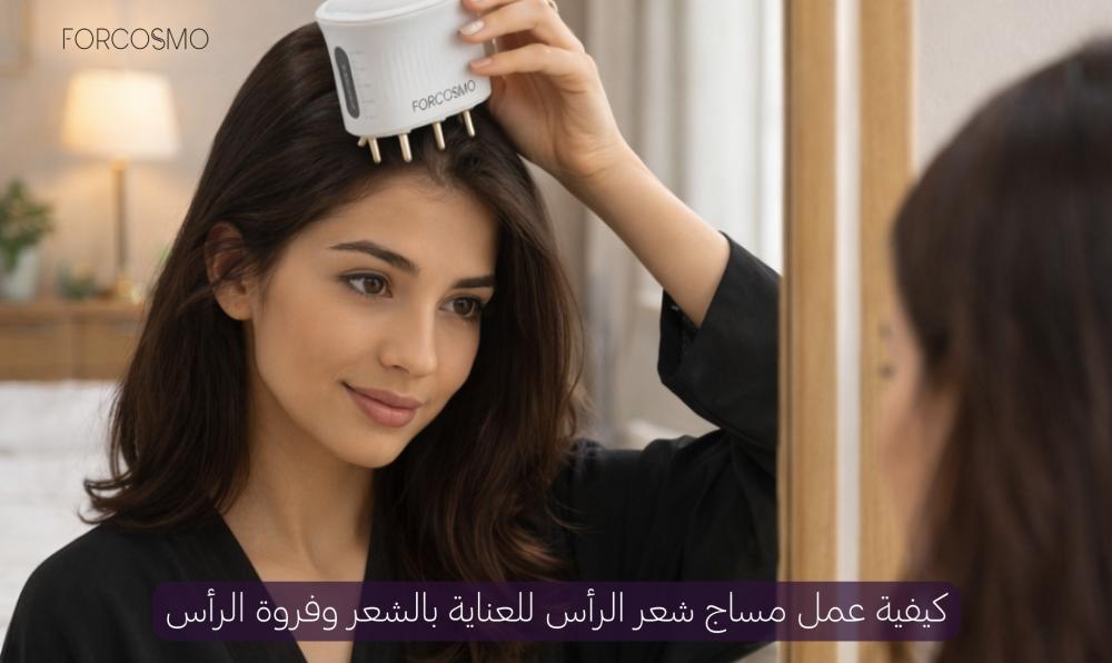 مساج شعر الرأس - فوائده وطريقة تدليك فروة الرأس - فوركوزمو