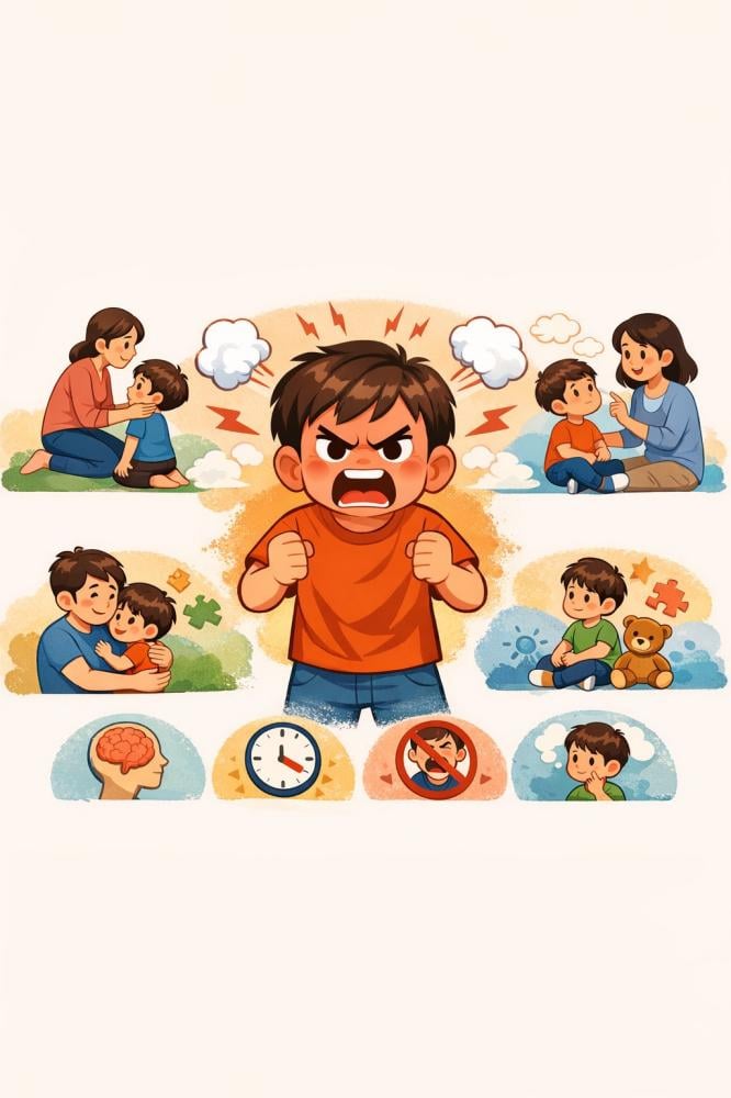 كيف نتعامل مع غضب الطفل ونفهمه؟