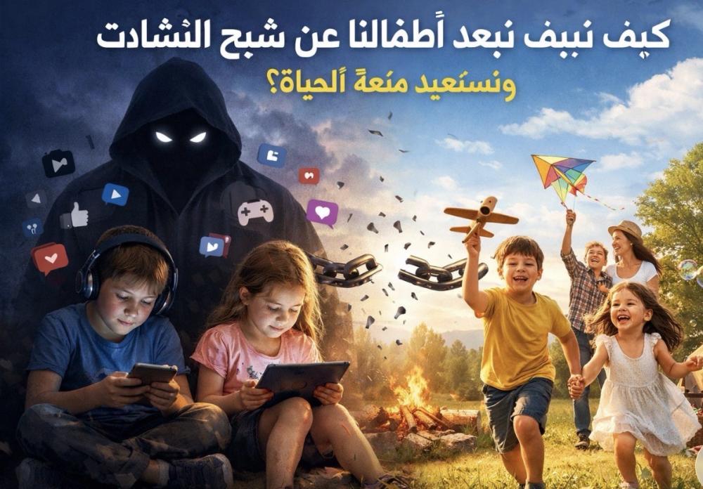 كيف نُبعد أطفالنا عن شبح الشّاشات ونستعيد متعة الحياة ؟