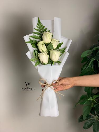 باقة ورد طبيعي