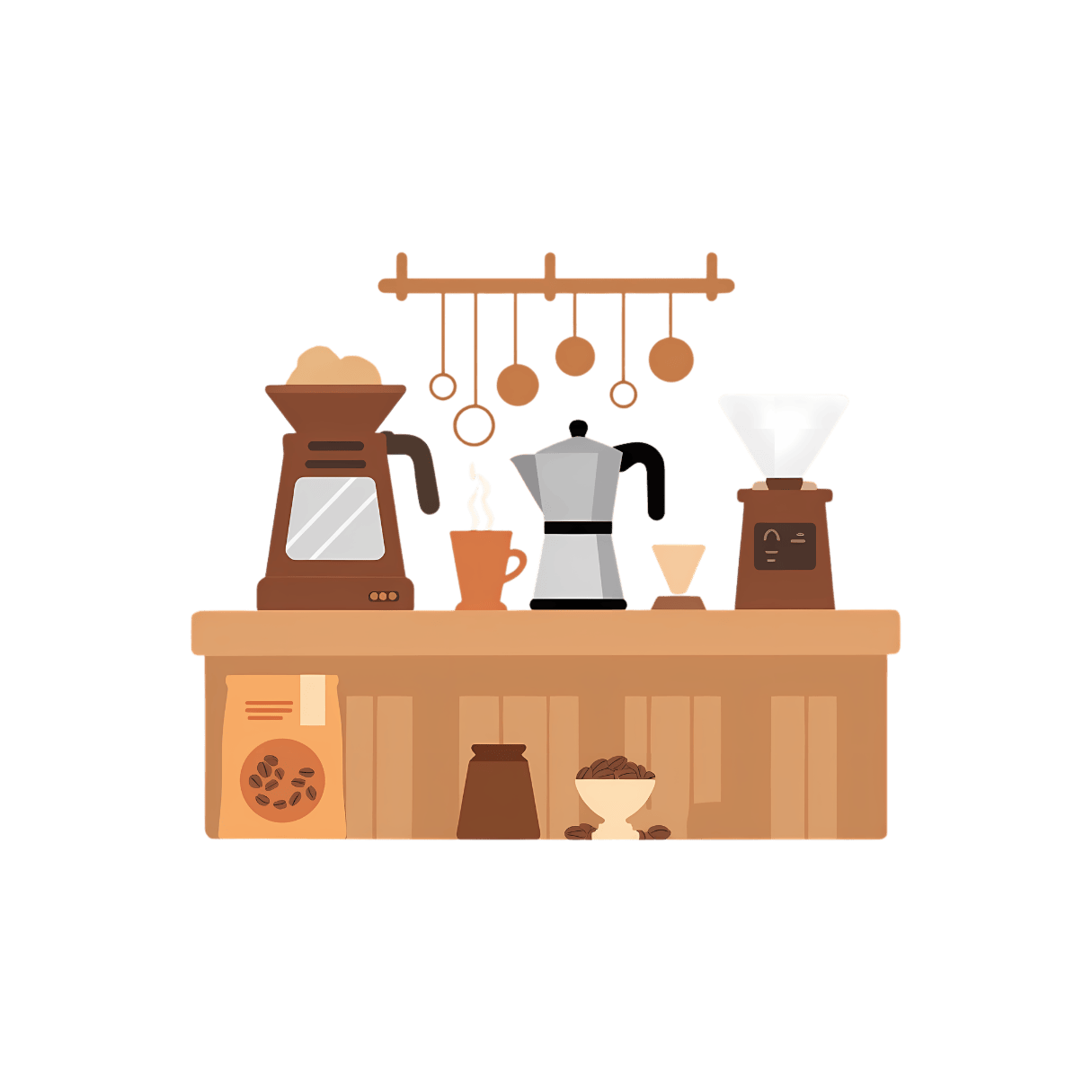 معدات القهوة