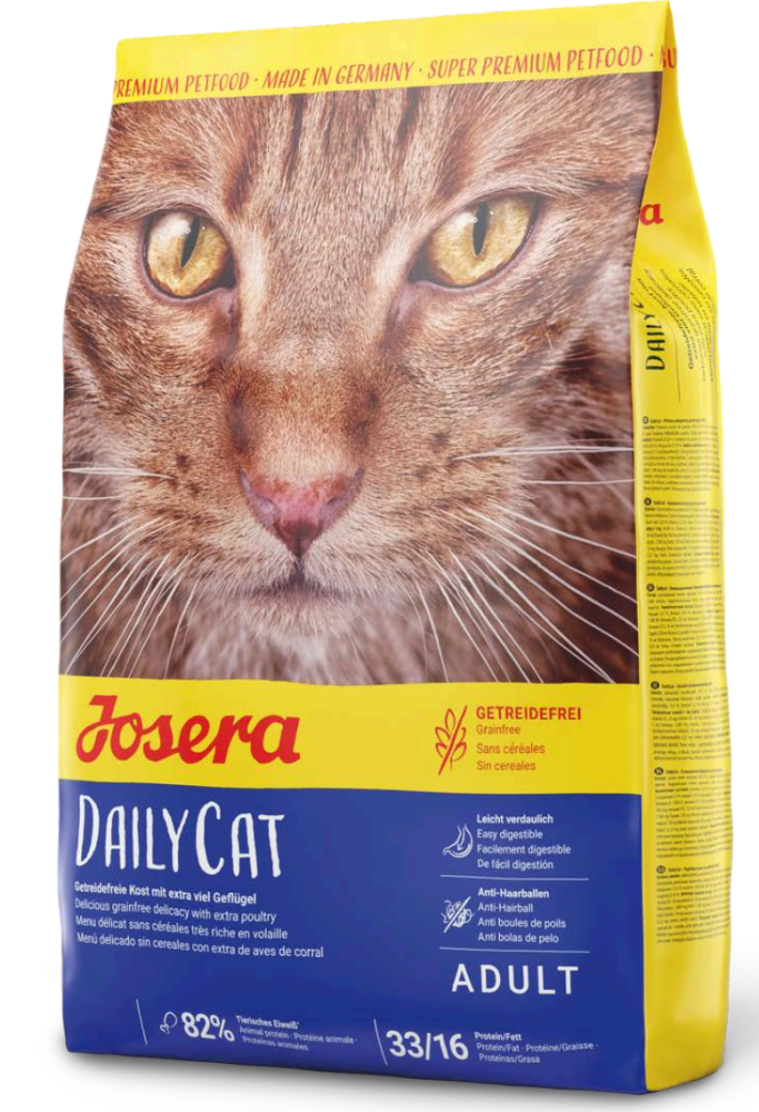 جوسيرا أكل قطط دجاج