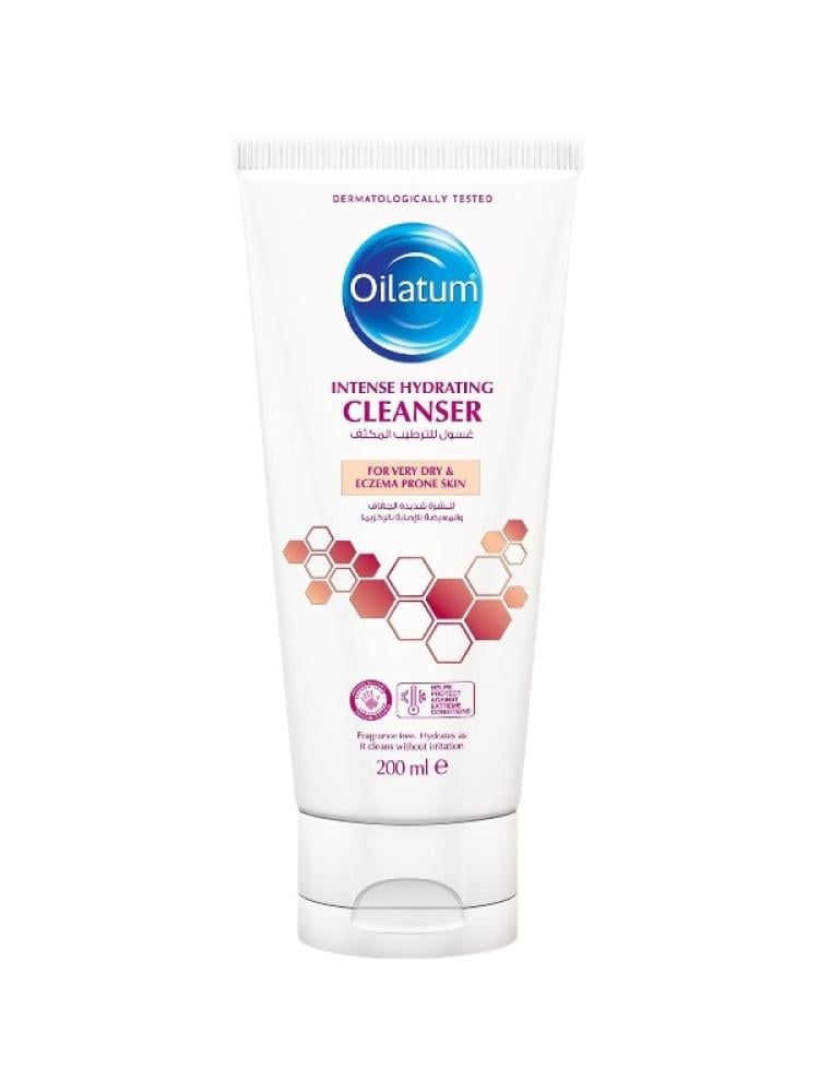 Oilatum Intense Hydrating Cleanser for Very Dry & Sensitive Skin – 200 ml