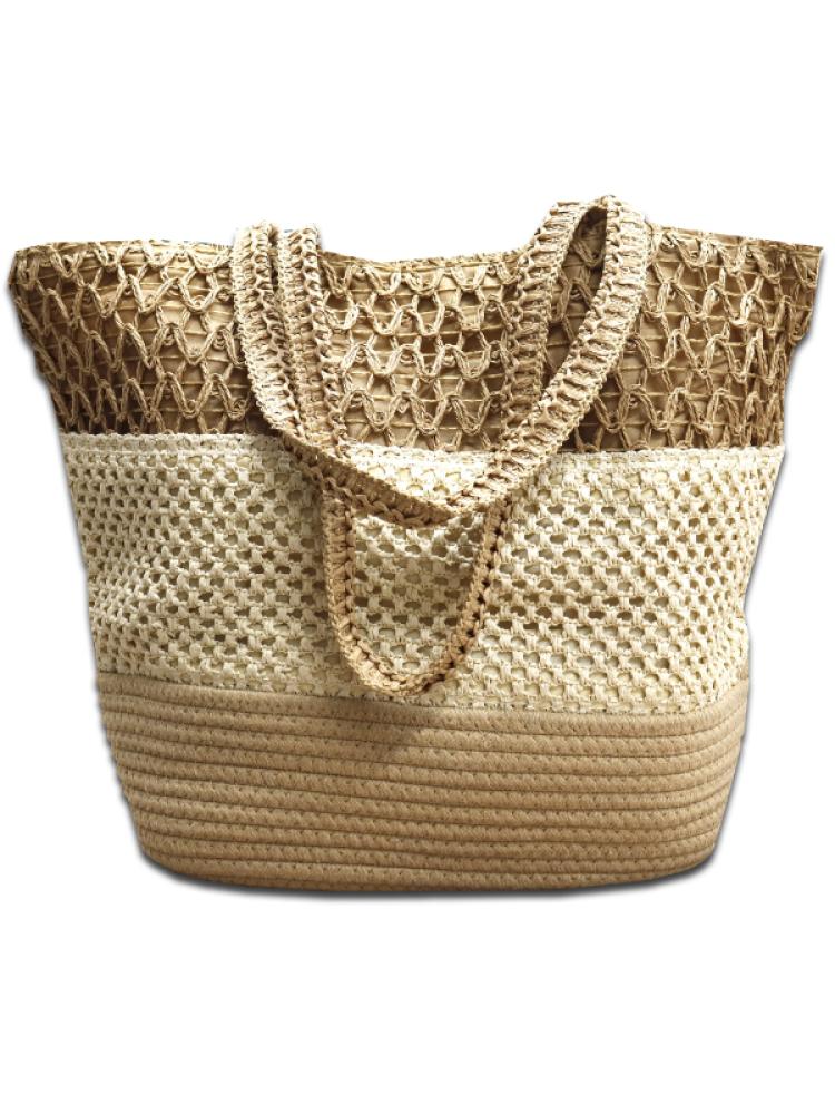 Women’s Straw Handbag – Elegant, Lightweight & Durable Summer Design (Modern Style)