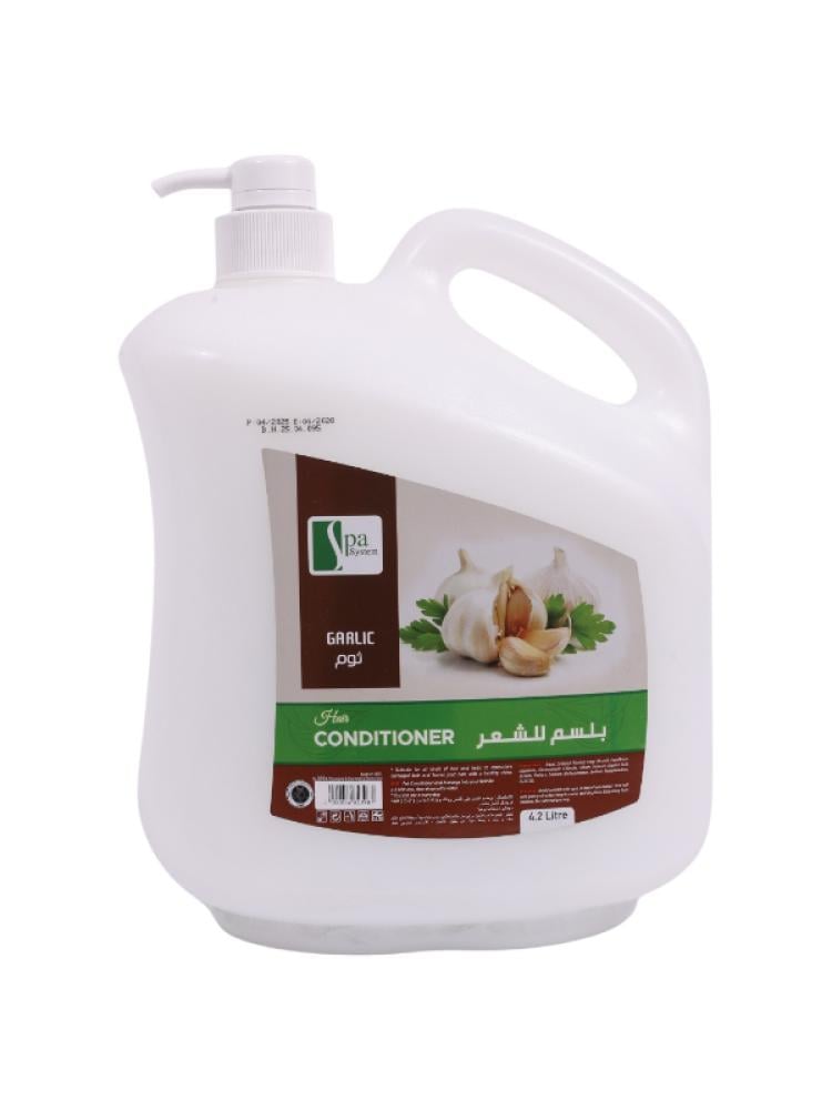 بلسم للشعر بالثوم من سبا سيستم , 4.2 لتر