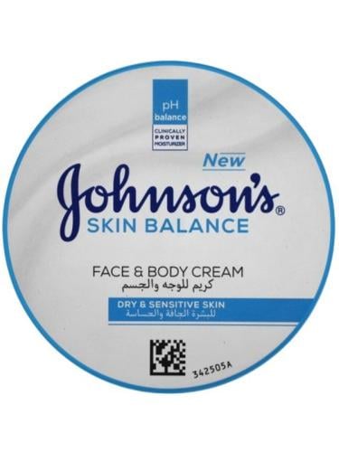 Johnson's skin balancing cream for face and body Choose the product:(300ml)