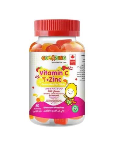 Wheat Free Vitamin C + Zinc Gummies for Kids