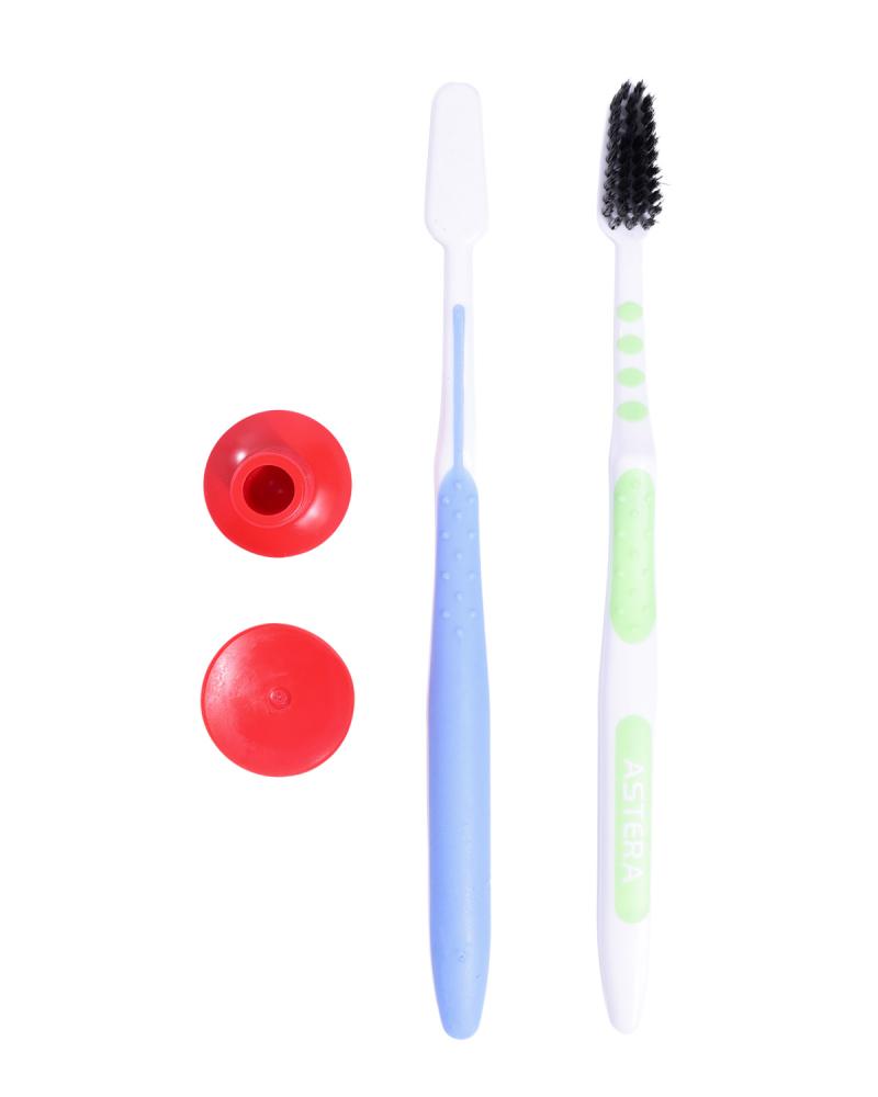 Parodont Active Charcoal Toothbrush Medium - 1+1