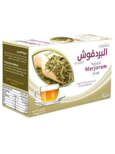 مشروب البردقوش الطبيعي من زهرة فيولا - 24 كيس × 3ج...