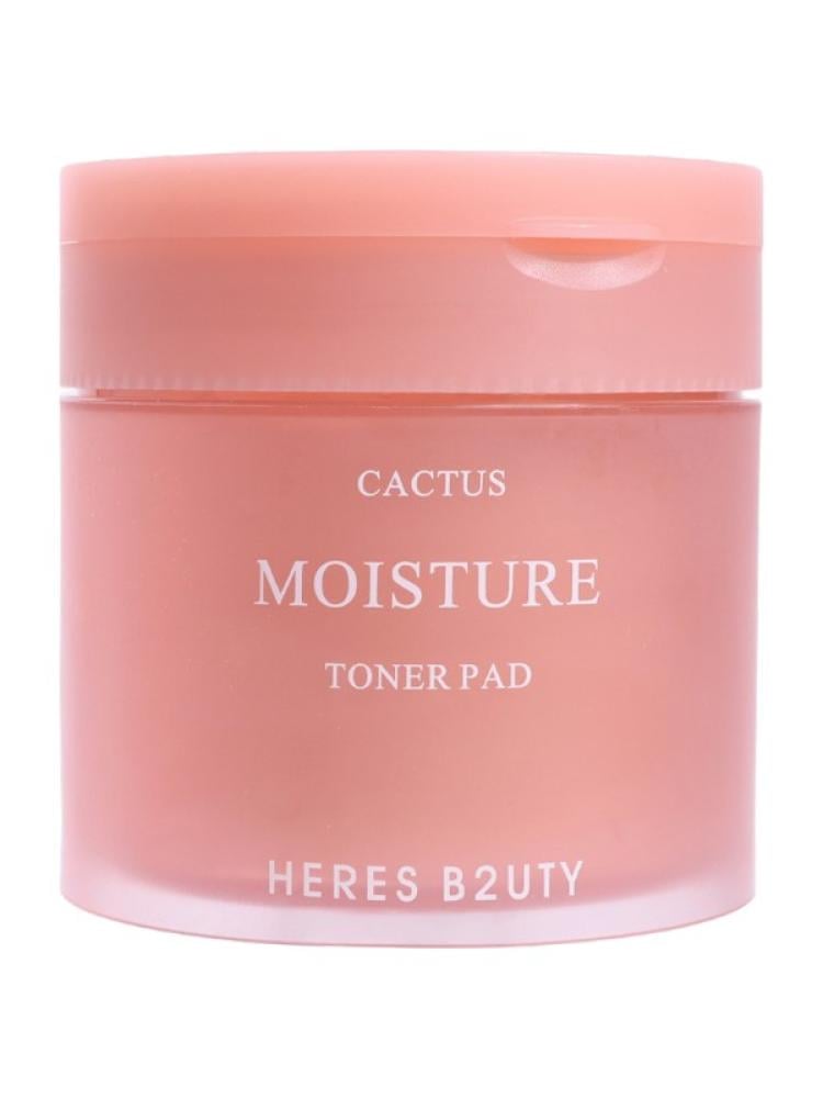 Heres B2uty Cactus Toner Pad for Hydrated Skin - 140 ml -   -