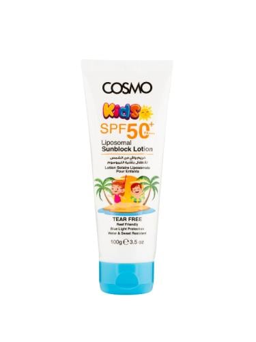 Cosmo Kids Sunscreen Cream with Liposome Technology SPF +50, 100g