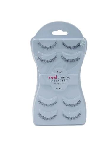 Red Cherry 4-in-1 Black Eyelash Set - 501