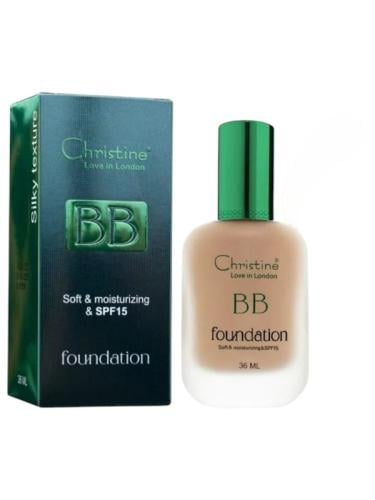 Christine Love in London Silky Finish BB Cream SPF 15 - 36ml Please select one of the options.:(04)