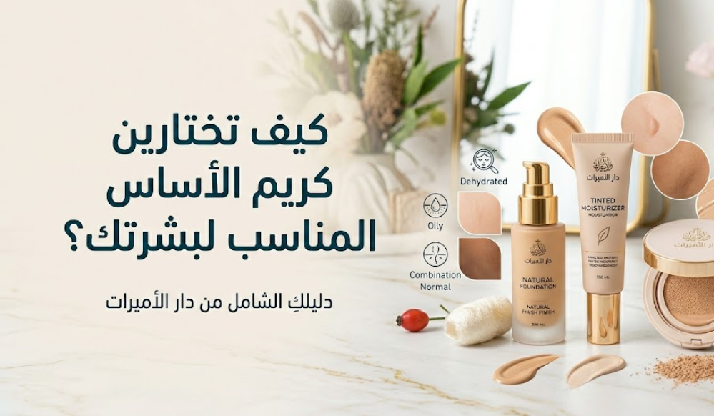 كيف تختارين كريم الأساس المناسب لبشرتك؟