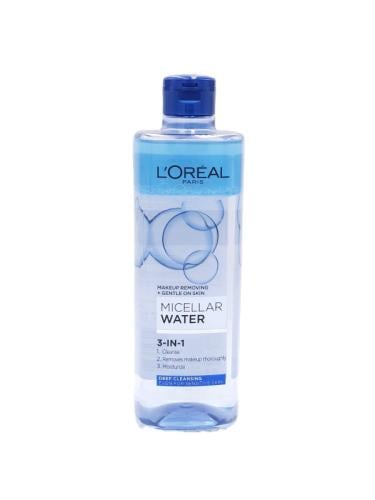 L'Oréal Paris Micellar Cleansing Water 3-in-1 Deep Cleansing Makeup Remover - 400 ml