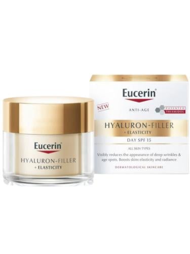 كريم نهاري مضاد للتجاعيد + مرونة SPF 15 من يوسيرين - 50مل
