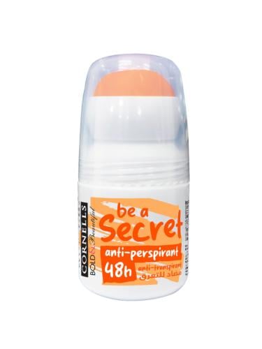 Cornells Be A Secret Roll On Antiperspirant Deodorant, Orange 50ml