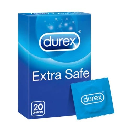ديوركس - 20 قطعة Extra Safe واق ذكري