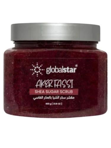 Global Star Shea Sugar and Aker Fassi Scrub - 600g