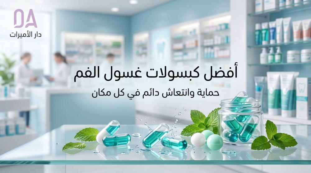 أفضل كبسولات غسول الفم: الأنواع والمميزات وطريقة الاستخدام