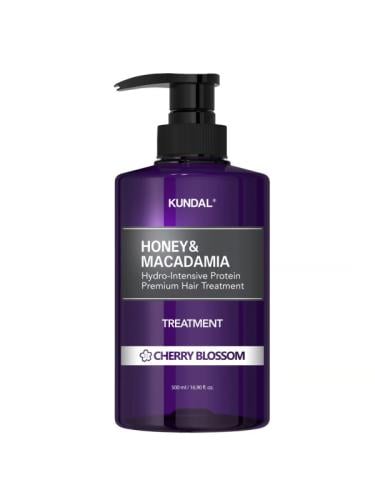 Kundal Cherry Blossom Honey & Macadamia Hair Treatment, 500ml