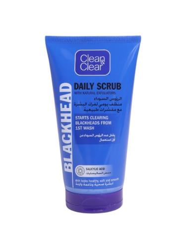 Clean & Clear Blue Blackhead Removal Daily Scrub - 150 ml
