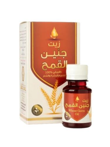 زيت جنين القمح لتنعيم البشرة والشعر من وادي النحل - 60 مل